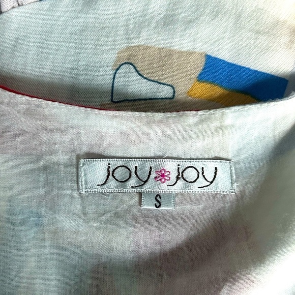 Joy Joy Vintage Abstract Sleeveless Top Size Small - Picture 6 of 7